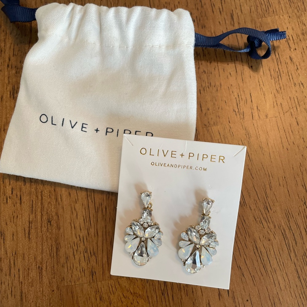 Olive and Piper drop earrings